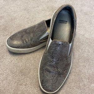 Johnston & Murphy slip on sneakers